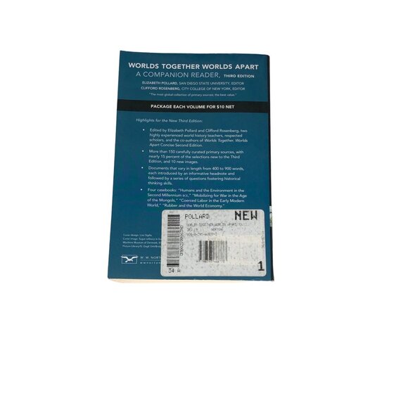 Worlds Together Worlds Apart A Companion Reader Third Edition Volume 2 Pollard - Picture 2 of 8